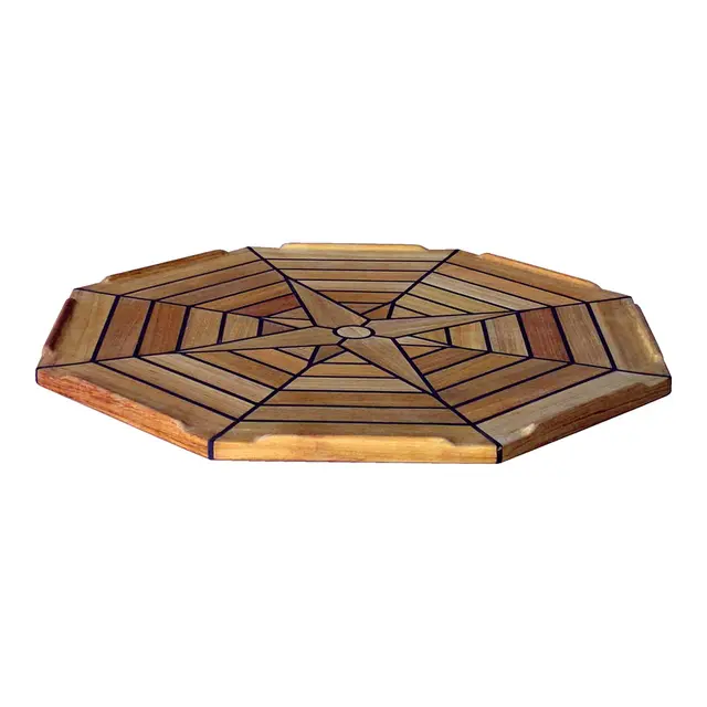 Bordplate,Nautic Star åttekant Ø55 cm 