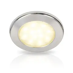 HELLA MARINE EuroLED 95 Downlight Varmhvit lys / polert st&#229;lring 316