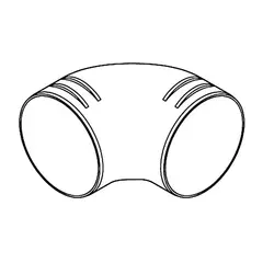 WEBASTO Albue HADS 90&#176; &#216;: 90mm
