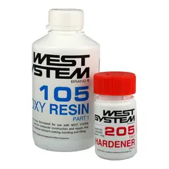 WEST SYSTEM Epoxy, Juniorpakke - 600 g Resin 105 + Herder
