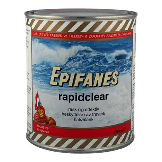 EPIFANES Rapidclear halvblank, 750 ml