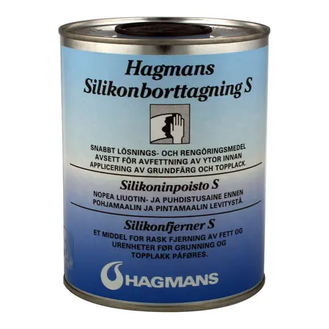 Avfetning- og silikonfjerner, 1 l