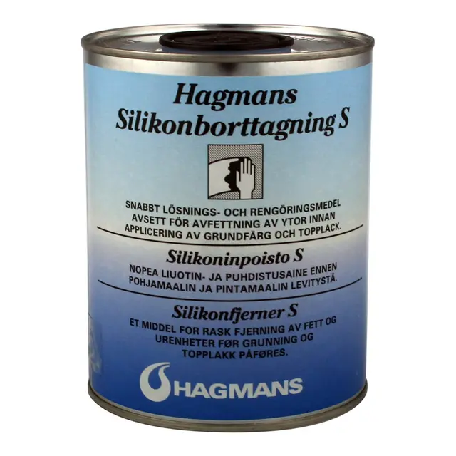 Avfetning- og silikonfjerner, 1 l 