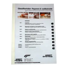 Hefte &quot;Rep /vedlikeh plastb&#229;t&quot; 68 sider
