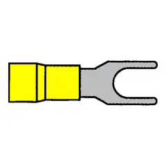 Gaffelsko gul - 4,3mm 10 stk