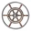 STAZO Teakratt, m/utvendig st&#229;lgrep &#216;16&quot; diameter