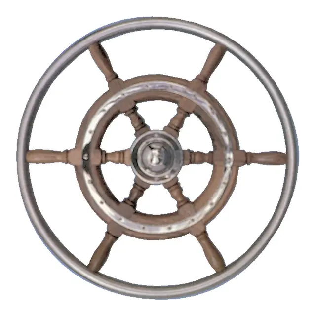 STAZO Teakratt, m/utvendig stålgrep Ø16" diameter 