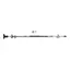 ULTRAFLEX Stoppkabel B-14, 7&#39; 214cm