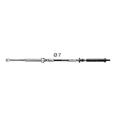 ULTRAFLEX Kontrollkabel C-14 For Johnson, Evinrude, OMC