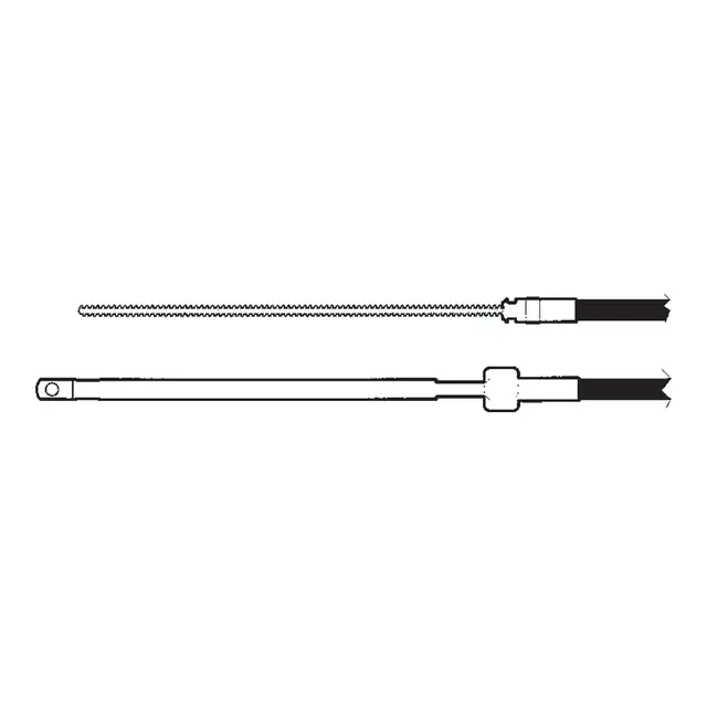 ULTRAFLEX Komplett Mekanisk styring M66/T81 Tilt - for motorer > 50hk 