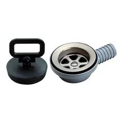 Avl&#248;p komplett for &#216;2&quot; (51mm) hull &#216;1&quot; (25mm) tilkobling
