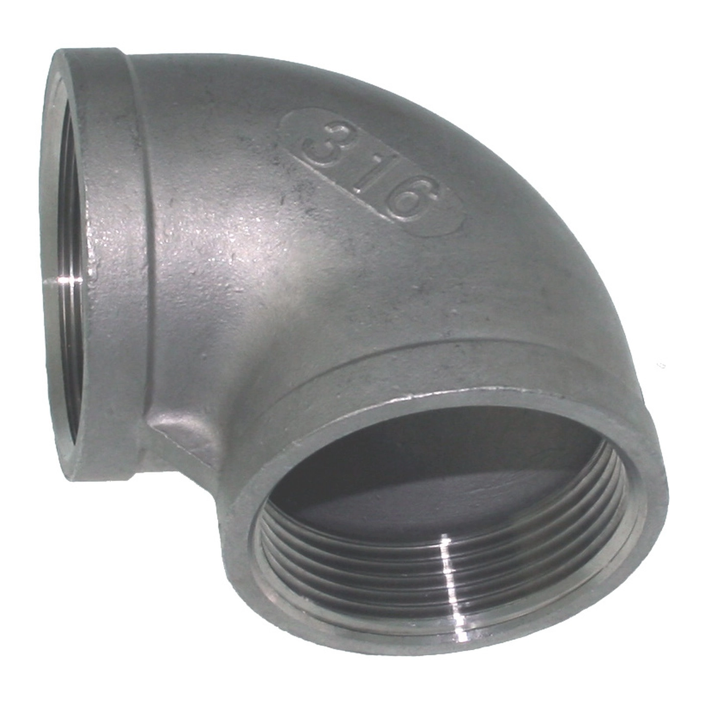 Bend 316 innv/innv. 90°, 3/4" Syrefast Stål 316