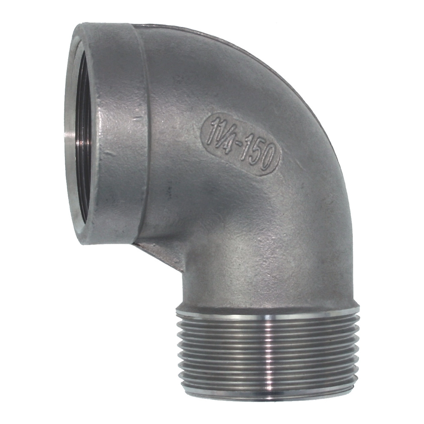 Bend 316 innv./utv. 90°, 2" Syrefast Stål 316