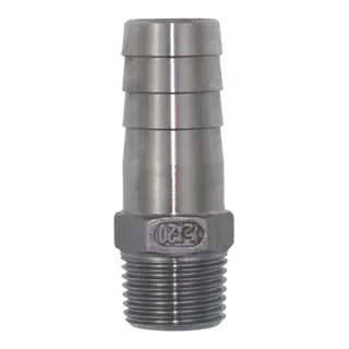 Slangekopling 316, 1 1/2&quot; x 45 mm Syrefast St&#229;l 316