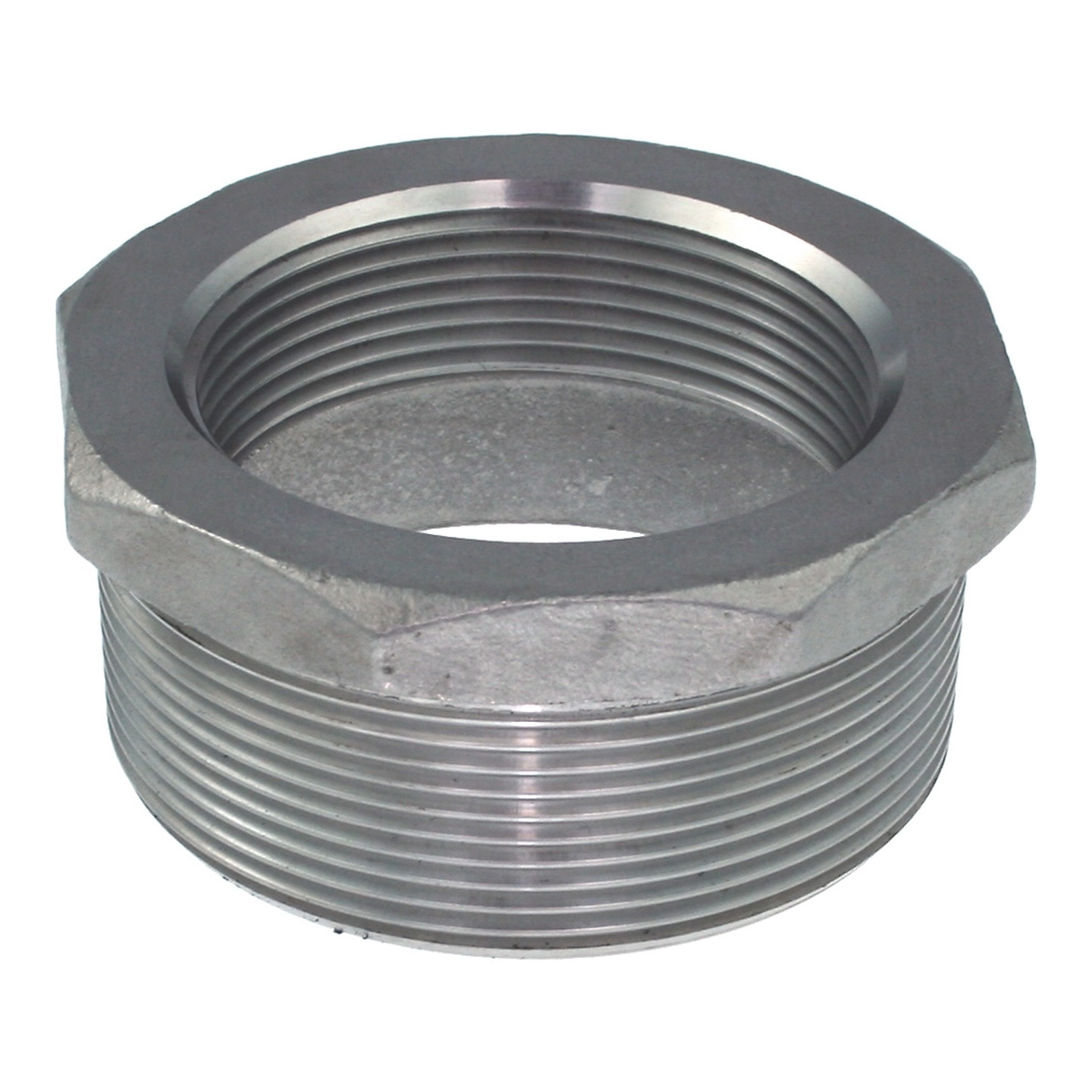 Reduksjonsnippel 316, 1 1/2" x 1 1/4" Syrefast Stål 316