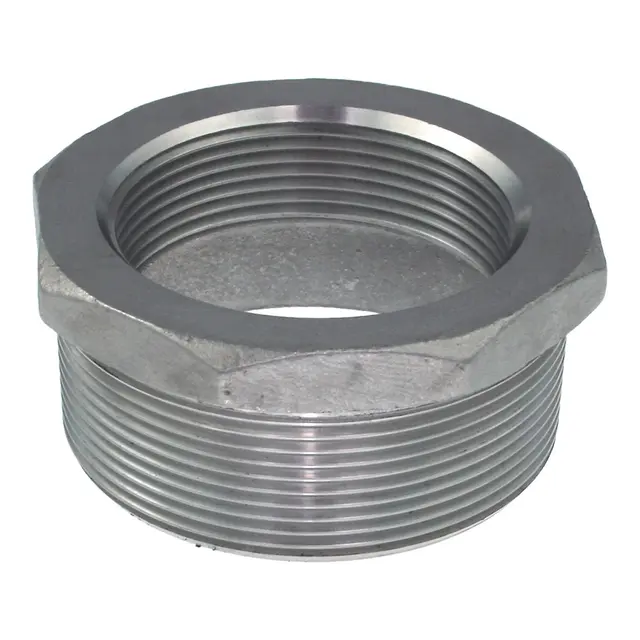 Reduksjonsnippel 316, 1 1/2" x 1 1/4" Syrefast Stål 316 