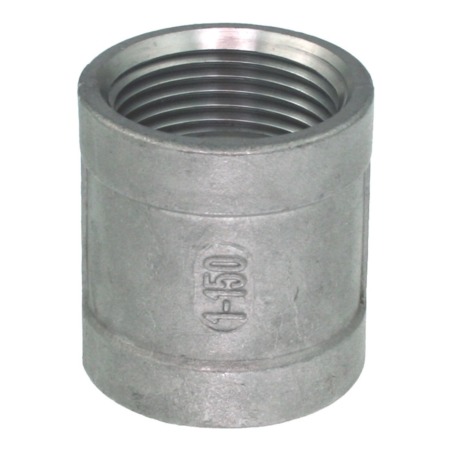 Rørmuffe 316, 1/2" Syrefast Stål 316