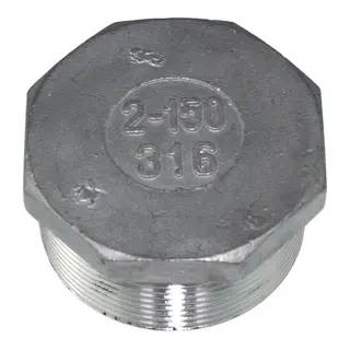 1852M Mutter 316, 2&quot; Syrefast St&#229;l 316