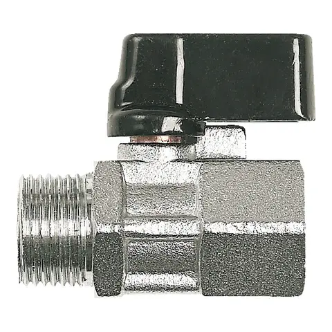 Kuleventil, liten Forkrommet Messing