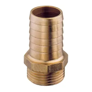 Slangekopling, 1/4" - Ø8mm Messing 