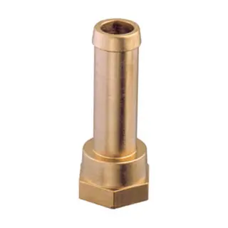 Slangekopling m/ innv. gjenger Messing