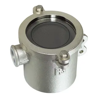 GUIDI Sj&#248;vannsfilter 151 l/min - 1&quot; Messing - u/slangekobling - sidefeste