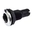 Skroggjennomf&#248;ring m/slangekopling, rett &#216;38mm (gr&#229; nylon / 316)