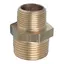 Reduksjonsnippel - utv. 1 1/4&quot; utv. 1&quot; Messing