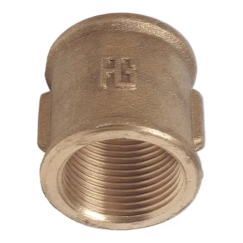 Rørmuffe - 1 1/4" Messing