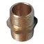 Ansatsnippel - 1/2&quot; Messing