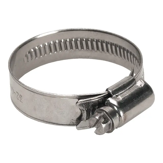 Slangeklemme 316, Ø16-27mm Syrefast Stål 316 - 2 stk 