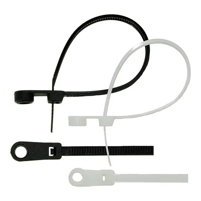 Strips med hull hvit, 145 x 3,6 mm 20 stk 