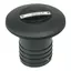 Dekksforskr. sort nylon 1&#189;&quot; W Ferskvann / Water