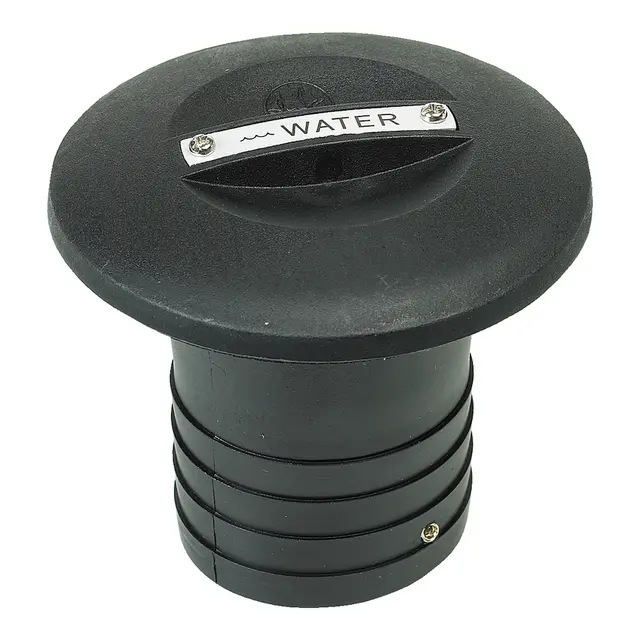 Dekksforskr. sort nylon 1½" W Ferskvann / Water 