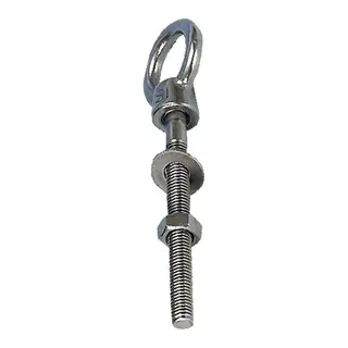 &#216;yebolt med flens 6M x 60mm Polert rustfritt st&#229;l