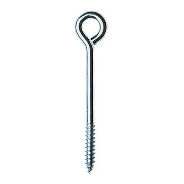 Øyebolt 304 tregjenger 6M x 60mm Ø hode =12 mm 
