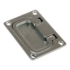D&#248;rkring - Forkrommet messing 74 x 54 x 8 mm