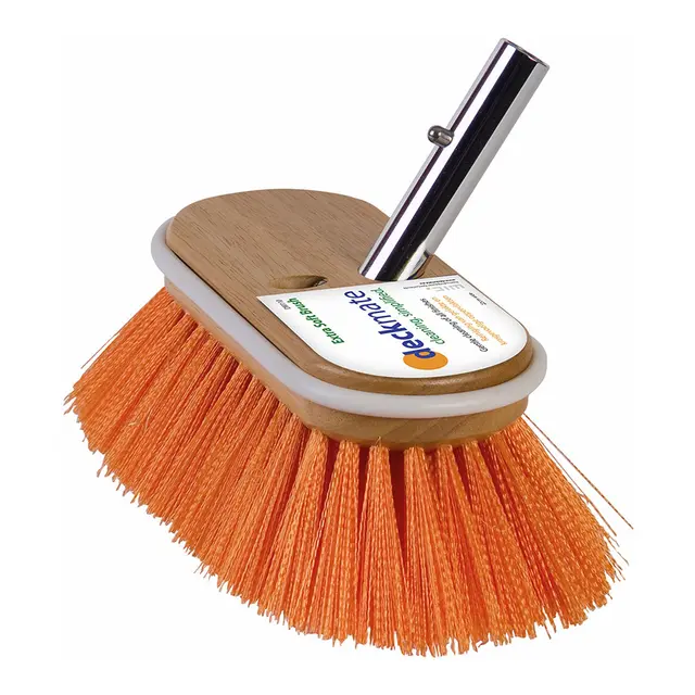 DECKMATE Dekksbørste - Medium Oransje bust 