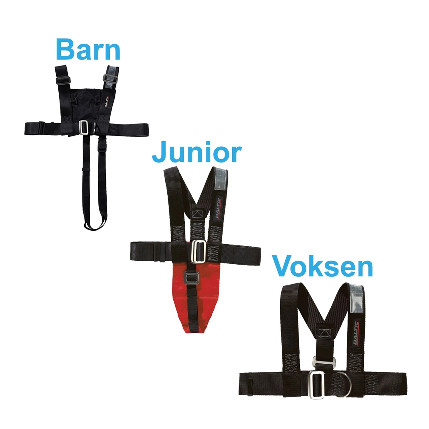 BALTIC Sikkerhetssele Baltic Barn 0-20 kg