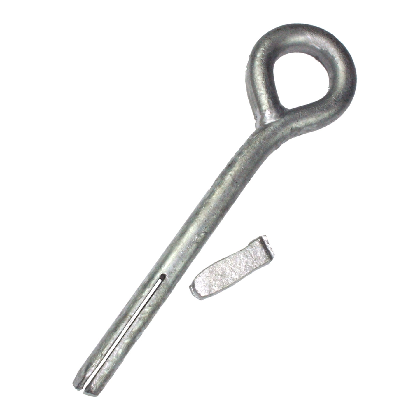 Bergøye med kile - 16 mm Bergkile Galvanisert