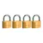ABUS Hengel&#229;s 45 4 pk 40mm