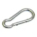 Karabinkrok elgalvanisert st&#229;l 70 mm - 8 mm &#229;pning