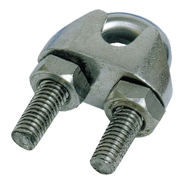 Wireklemme - 6,5 mm Rustfritt stål 304 