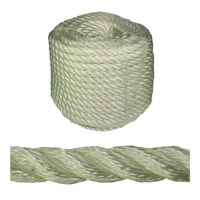 ROBLINE Ankerline Hvit - 10mm - 40m m/ kause - Synketau 