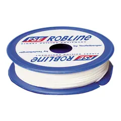 ROBLINE Taklegarn vokset 0,5 mm hvit (100 m)