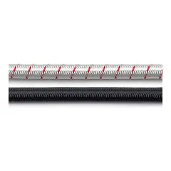 ROBLINE Strikk hvit/r&#248;d 3 mm 250 m