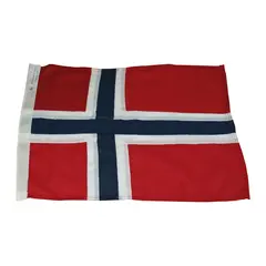 B&#229;tflagg fra Kristiansand Flaggfabrikk H&#248;y kvalitet i myk polyester