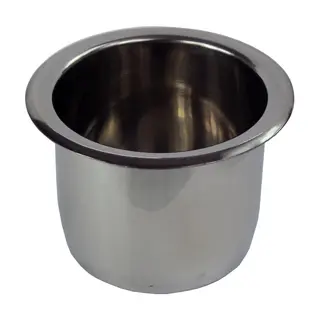 Koppholder / flaskeholder 304 nedfellbar, 45mm dyp