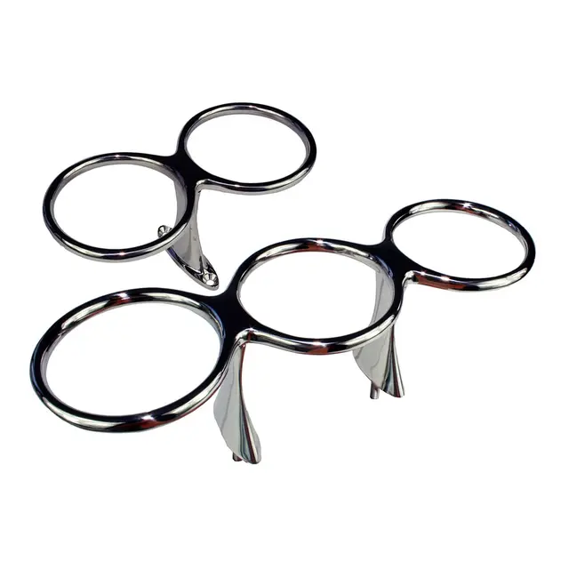 Glass/Flaskeholder 316, 1 stk boltmontert 