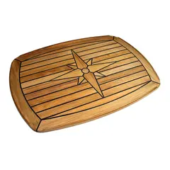 Bordplate Nautic Star Halvelipse 50 x 70 cm